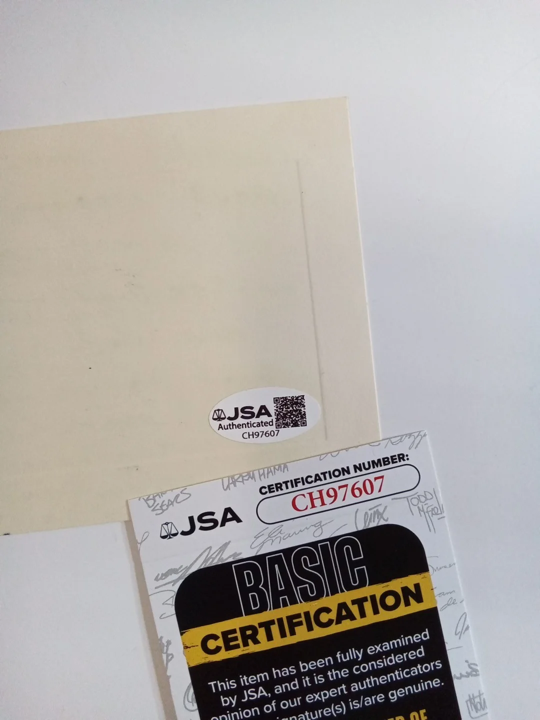 Hal Needham Smokey And The Bandit Director Signed Notecard JSA, image 3