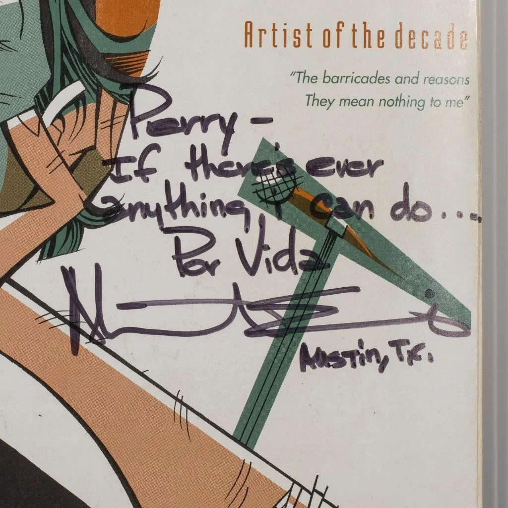 No Depression Magazine Alejandro Escovedo Autographed Cover Signed, image 2