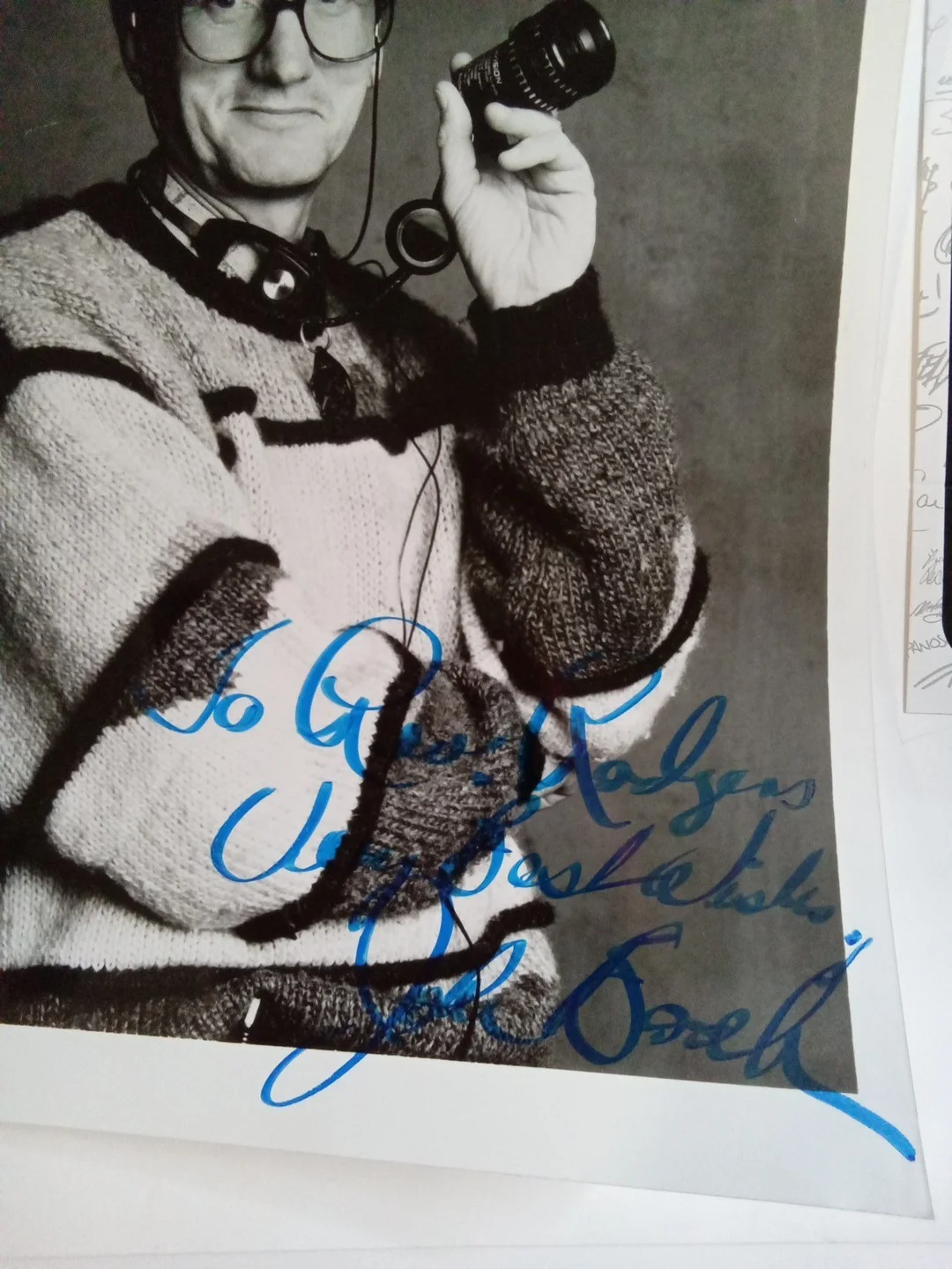 John Badham Signed 8x10 Photo Saturday Night Fever Director JSA, image 2