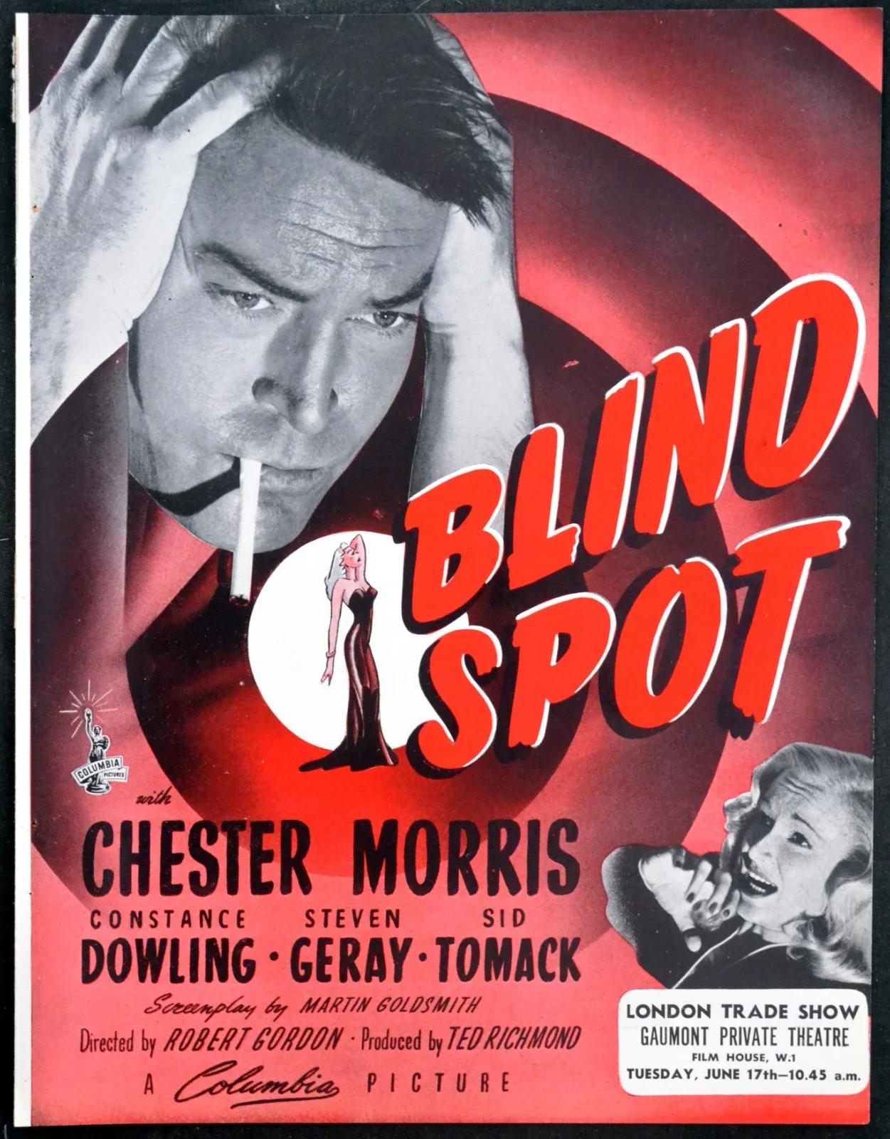 MONTE CRISTO’S REVENGE 1946 Louis Hayward, Barbara Britton TRADE ADVERT, image 3