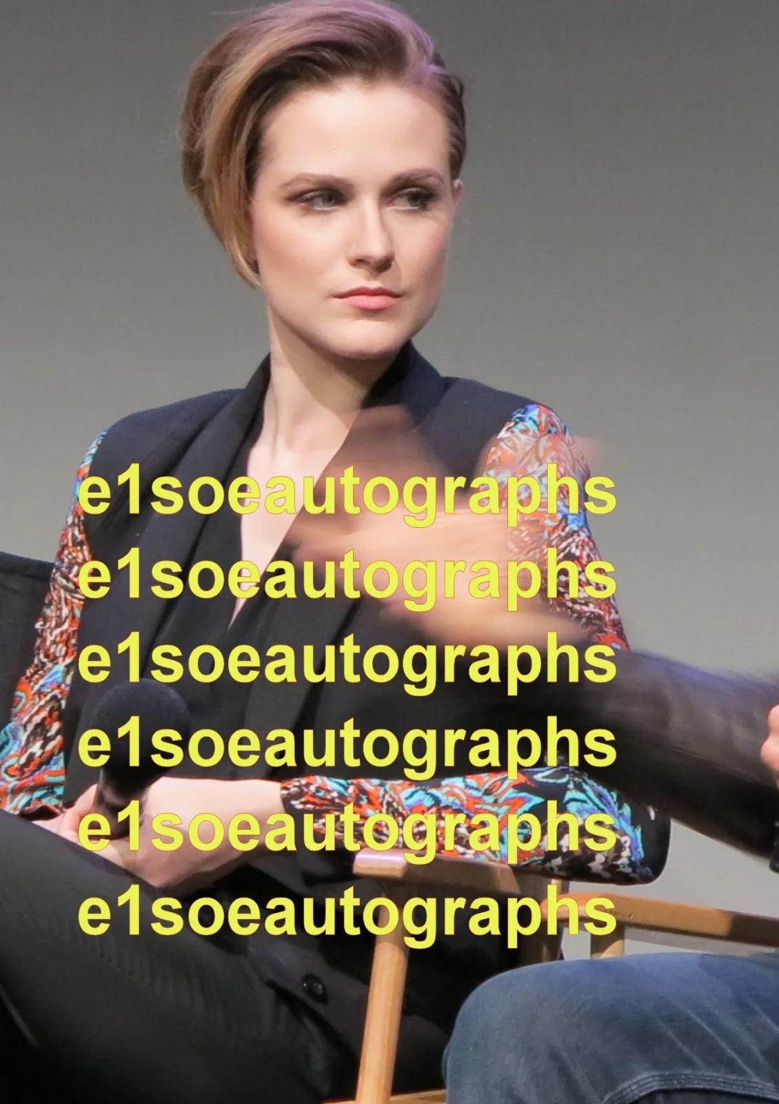Evan Rachel Wood — Evan Rachel Wood signed 8x10 photo In Person. Proof. The Wrestler, Thirteen, изображение 3