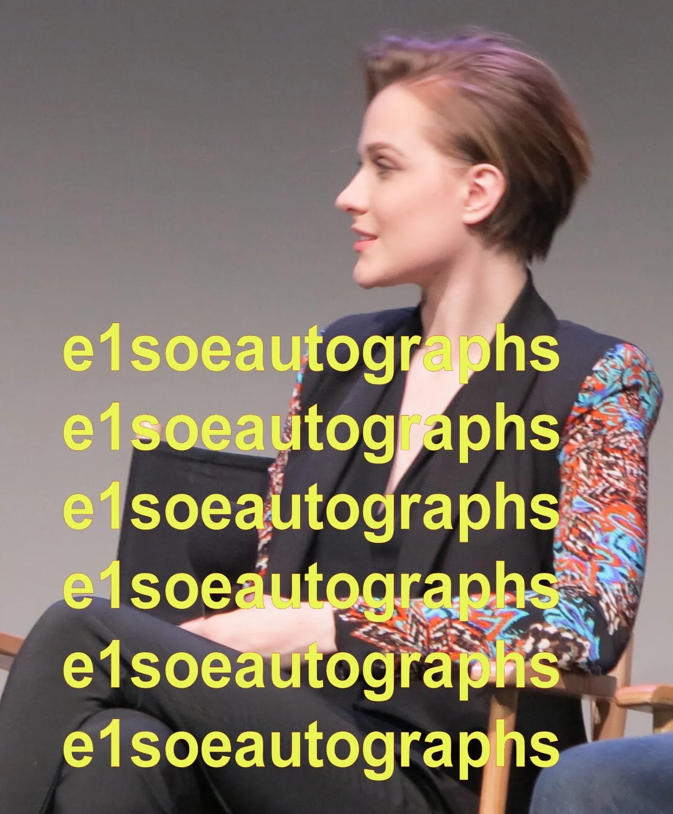 Evan Rachel Wood — Evan Rachel Wood signed 8x10 photo In Person. Proof. The Wrestler, Thirteen, изображение 4