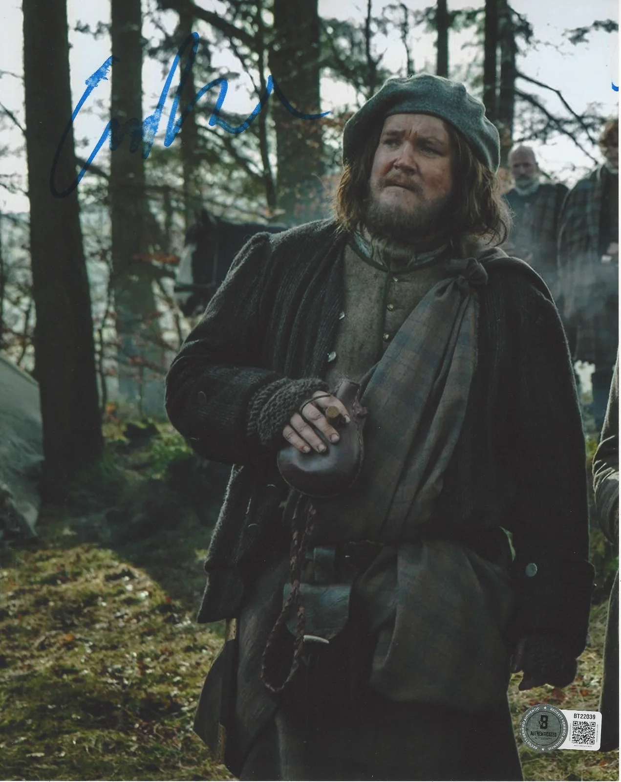 GRANT O'ROURKE SIGNED 'OUTLANDER' RUPERT 8x10 PHOTO 2 AUTOGRAPH BECKETT BAS COA, image 2