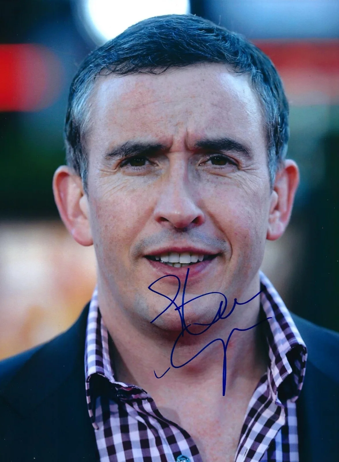 Steve Coogan — Steve Coogan signed 8X10 photo. The Trip Alan Partridge