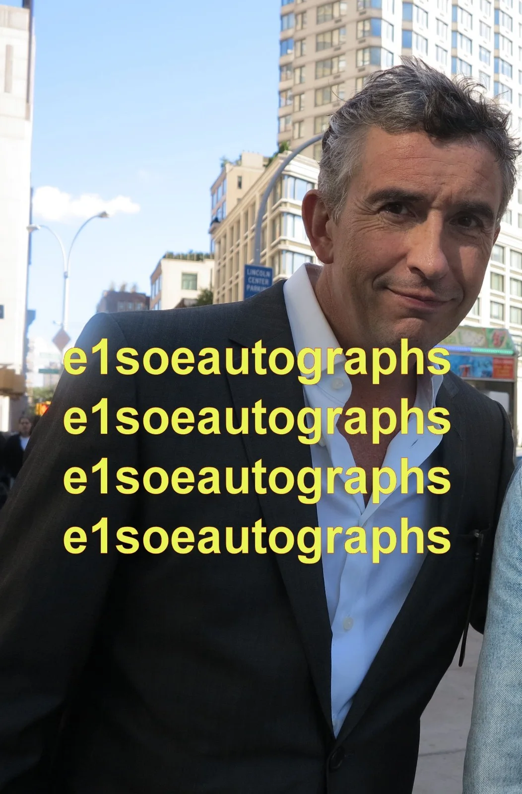 Steve Coogan — Steve Coogan signed 8X10 photo. The Trip Alan Partridge, изображение 2