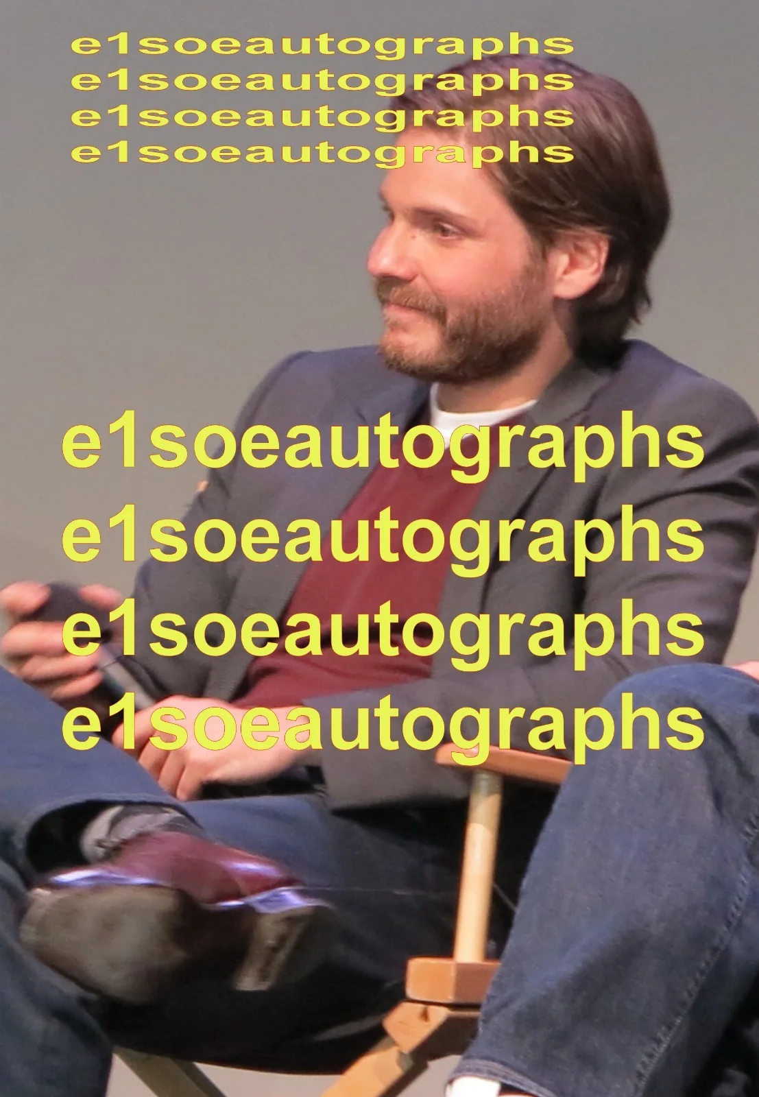 daniel bruhl — Daniel Bruhl signed Rush 8X10 photo in person Photo Proof . Inglourious Basterds, изображение 2
