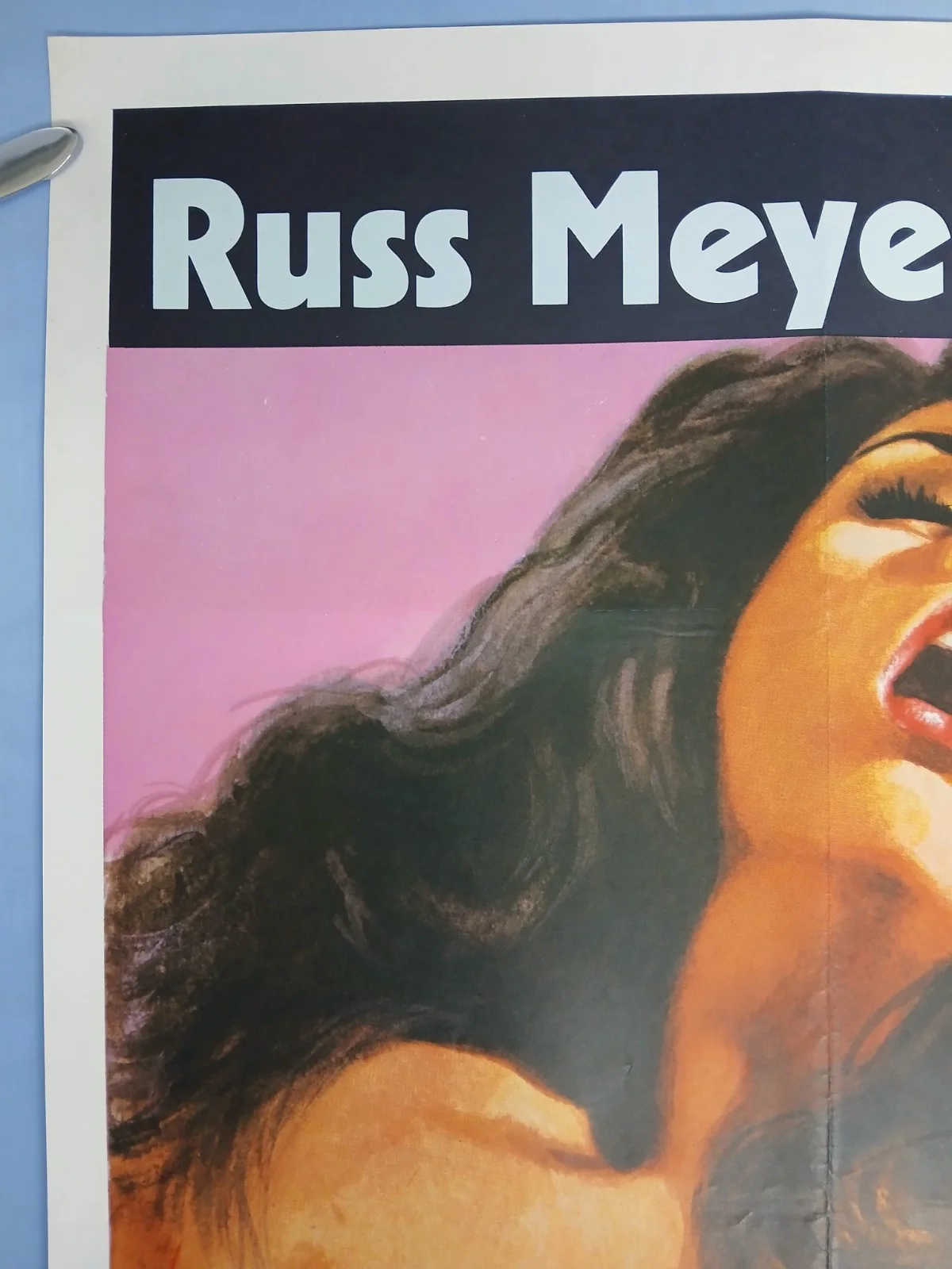 VIXEN/ CHERRY, HARRY & RAQUEL (1968,1970)orig quad poster -Russ Meyer, Chantrell, изображение 2