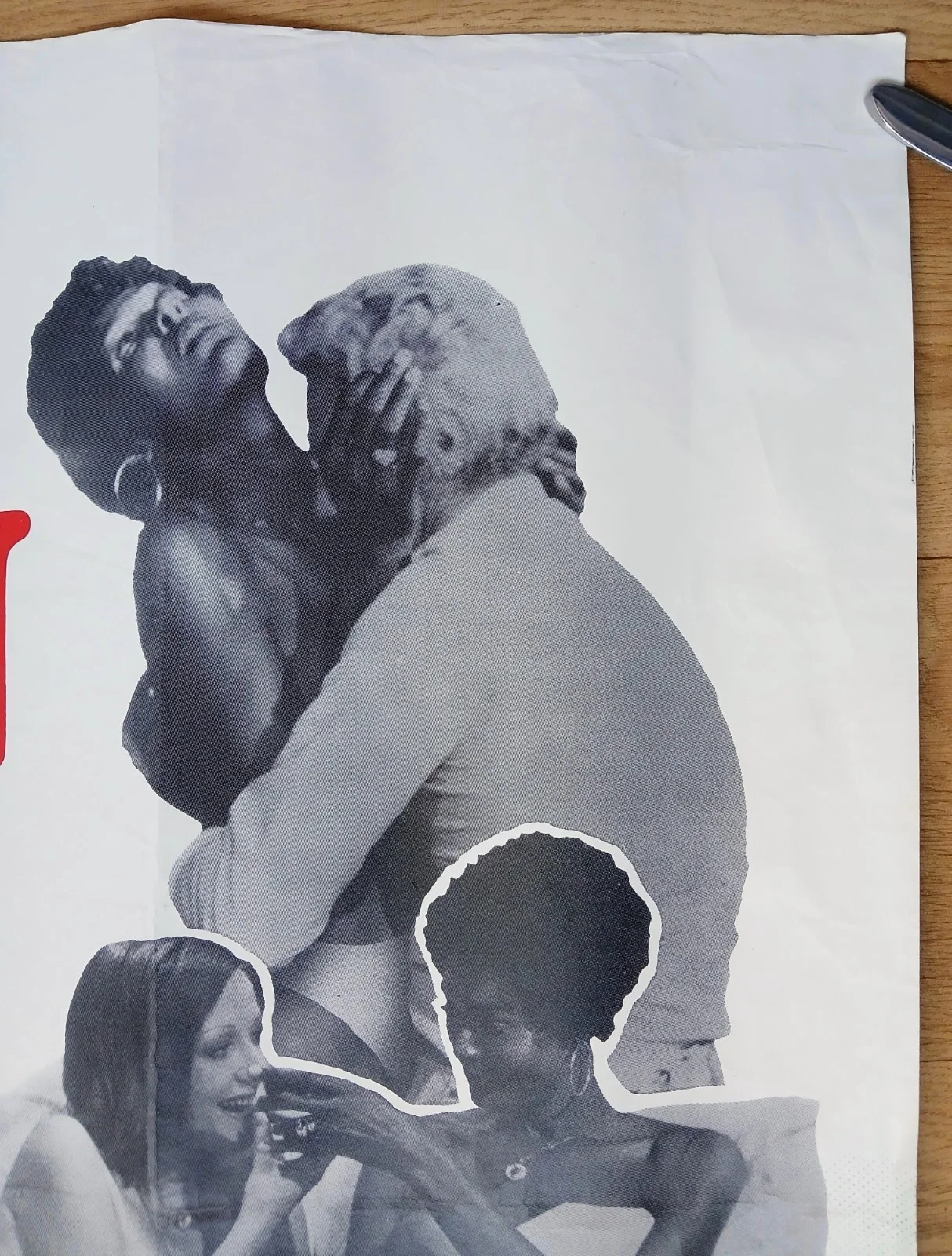 QUEEN OF SEX (1976) original UK quad poster -Italian black lesbian sexploitation, изображение 5
