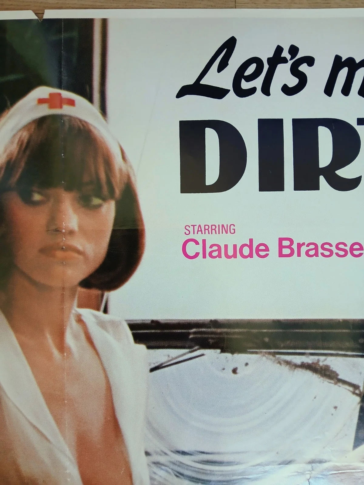 LET'S MAKE A DIRTY MOVIE (1976) original UK quad poster - French sexploitation, изображение 3