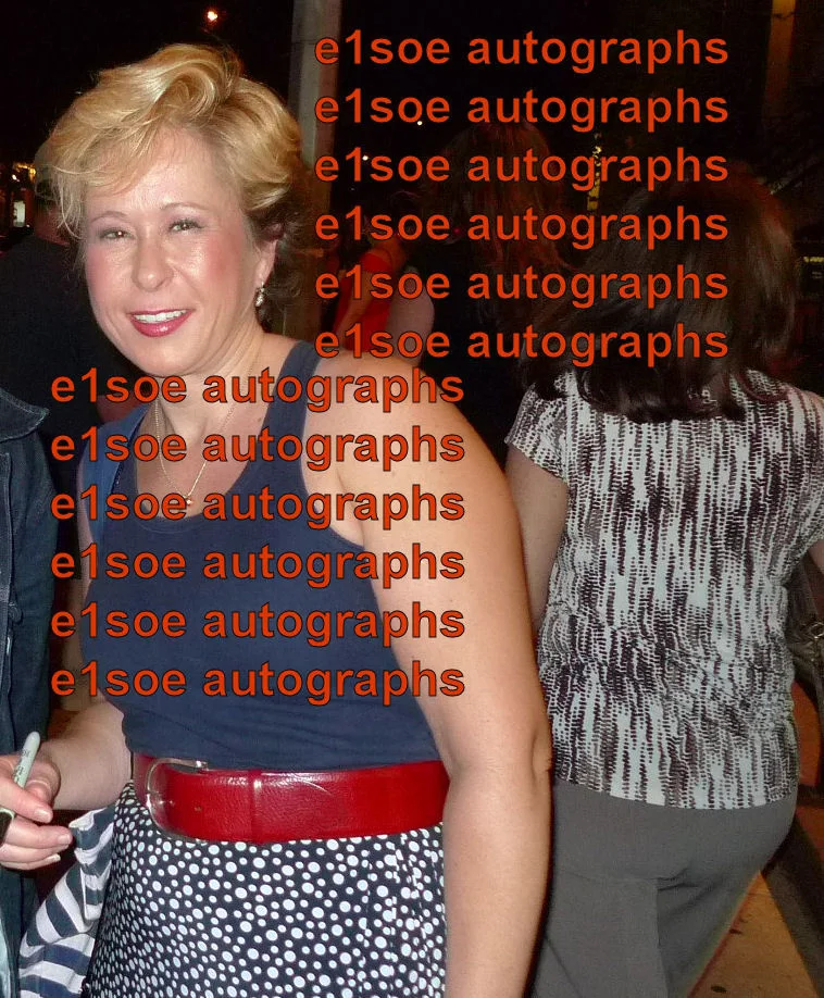 Yeardley Smith signed Lisa Simpson 8x10 photo @ Proof @ Matt Groening Simpsons, image 2