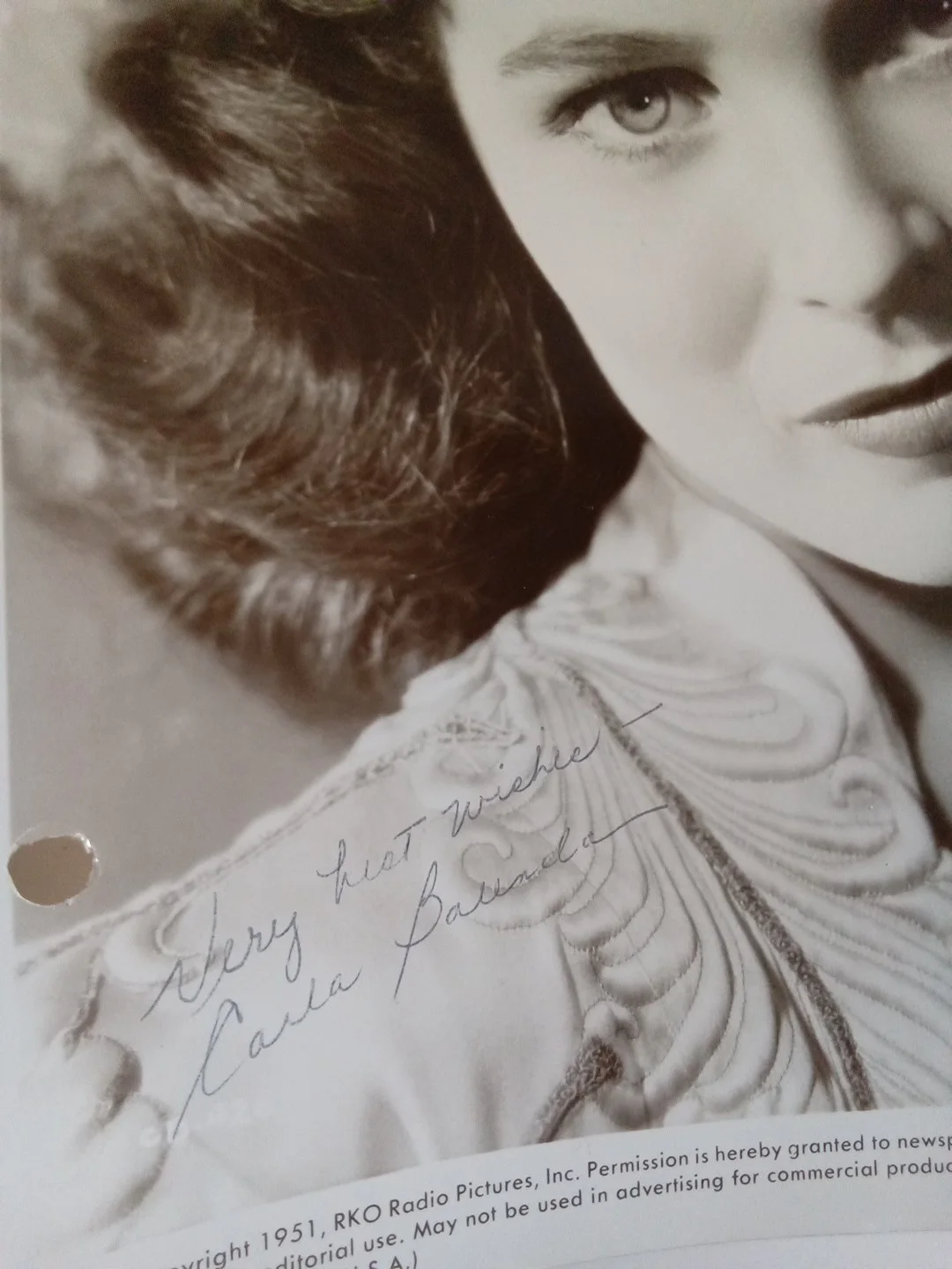 Carla Balenda Lassie Mickey Rooney Show Signed 8x10 Photo JSA, изображение 3