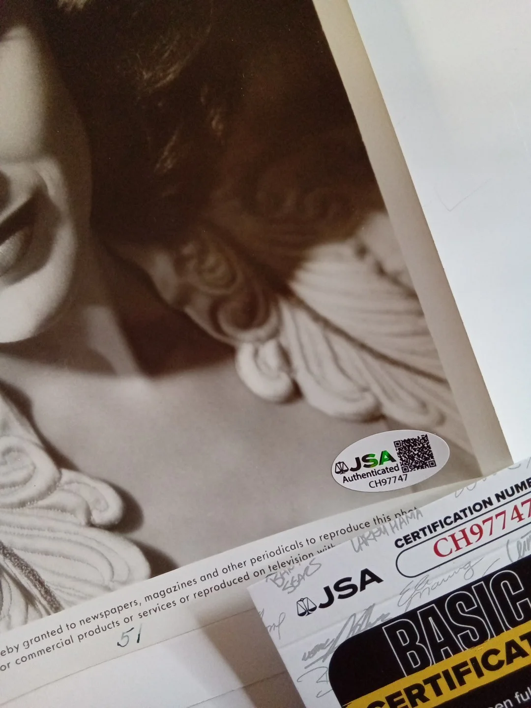 Carla Balenda Lassie Mickey Rooney Show Signed 8x10 Photo JSA, изображение 4