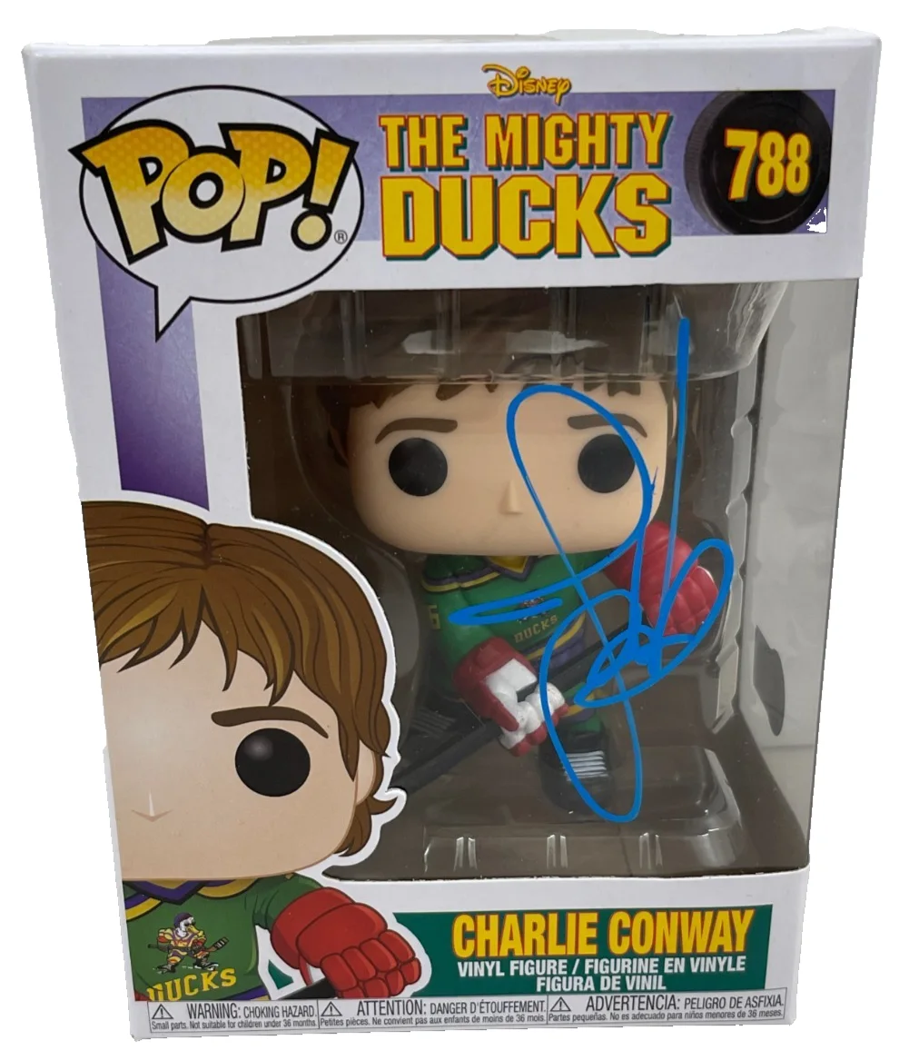 Joshua Jackson — Joshua Jackson Signed Charlie Conway Funko Figure The Mighty Ducks Beckett