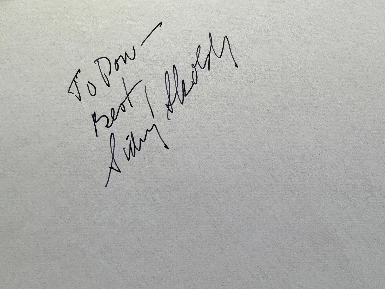 Sidney Skolsky — WRTIER COLUMNIST SIDNEY SKOLSKY SIGNED AUTOGRAPHED PAPER EX CONDITION, image 2