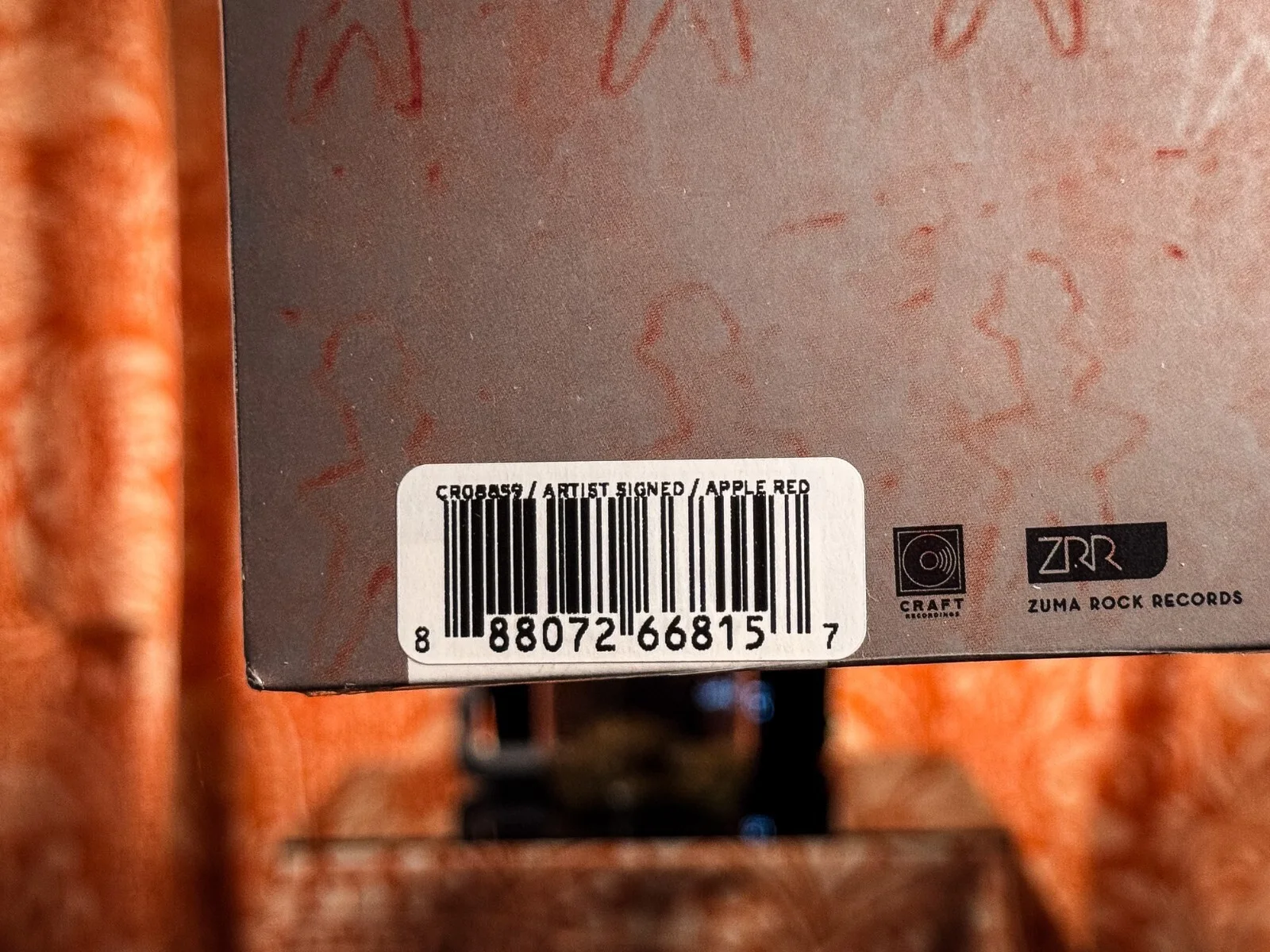Gavin Rossdale — SIGNED Bush Sixteen Stone RED vinyl Gavin Rossdale nirvana pearl jam razorblade, image 5