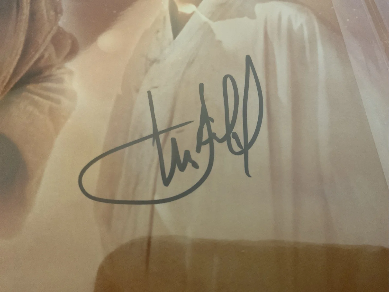 Mark Hamill — Mark Hamill and Phil Brown Star Wars Signed 8x10 Photo Official LOA- JSA, image 3