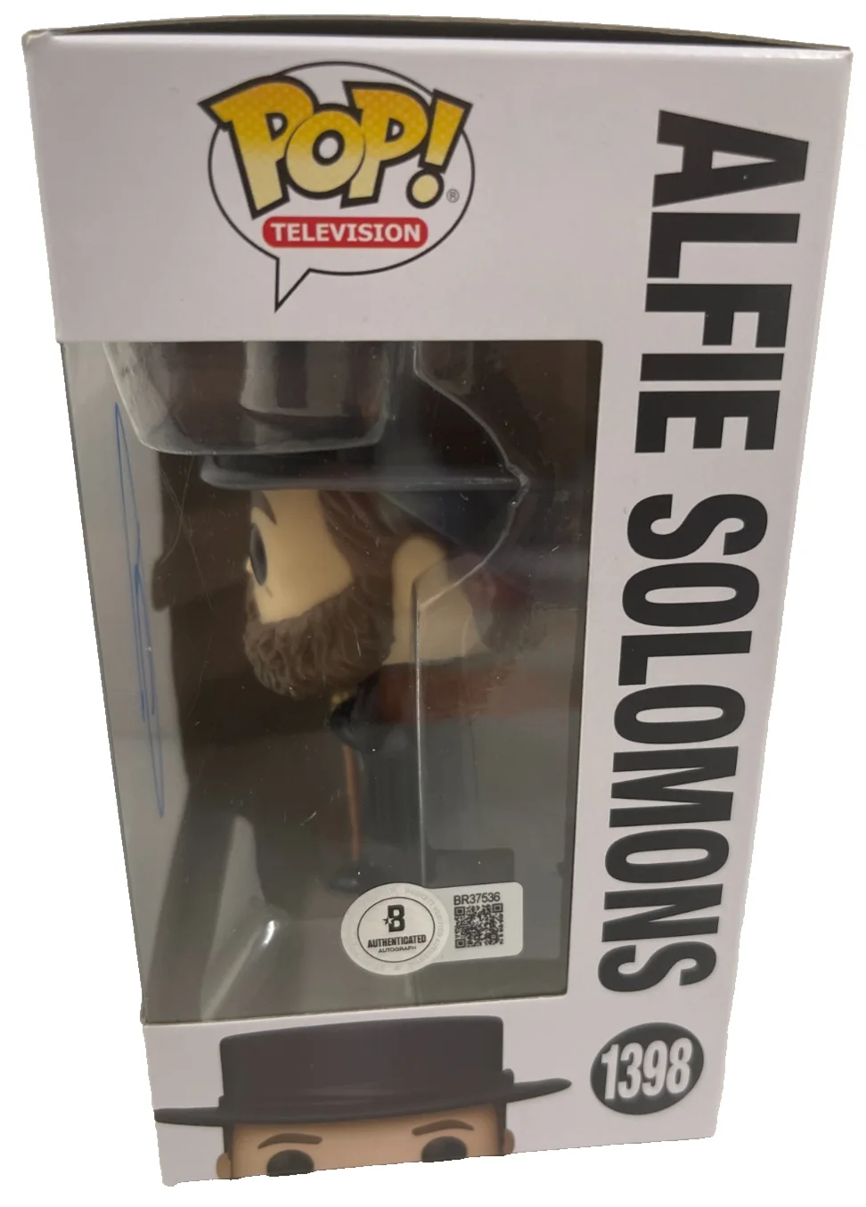 Tom Hardy — Tom Hardy Signed Alfie Solomons Funko Peaky Blinders Authentic Autograph Beckett, image 3