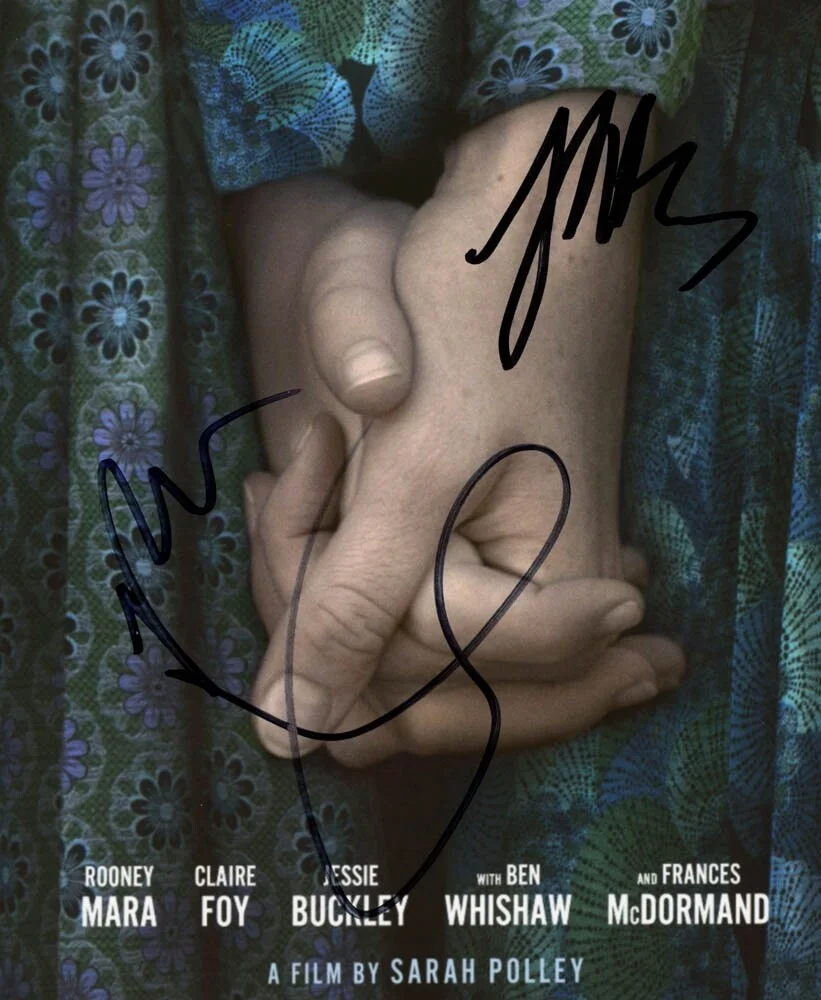 ROONEY MARA, CLAIRE FOY, SARAH POLLEY — Rooney Mara, Claire Foy, Sarah Polley signed "WOMEN TALKING" 8x10 Photo ACOA COA, изображение 5