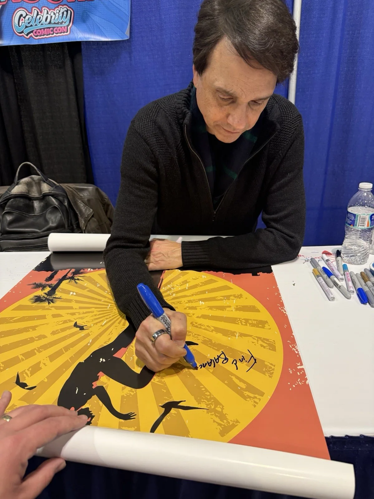 Ralph Macchio AUTOGRAPH SIGNED 24x36 Karate Kid Poster Quote PROOF, image 2