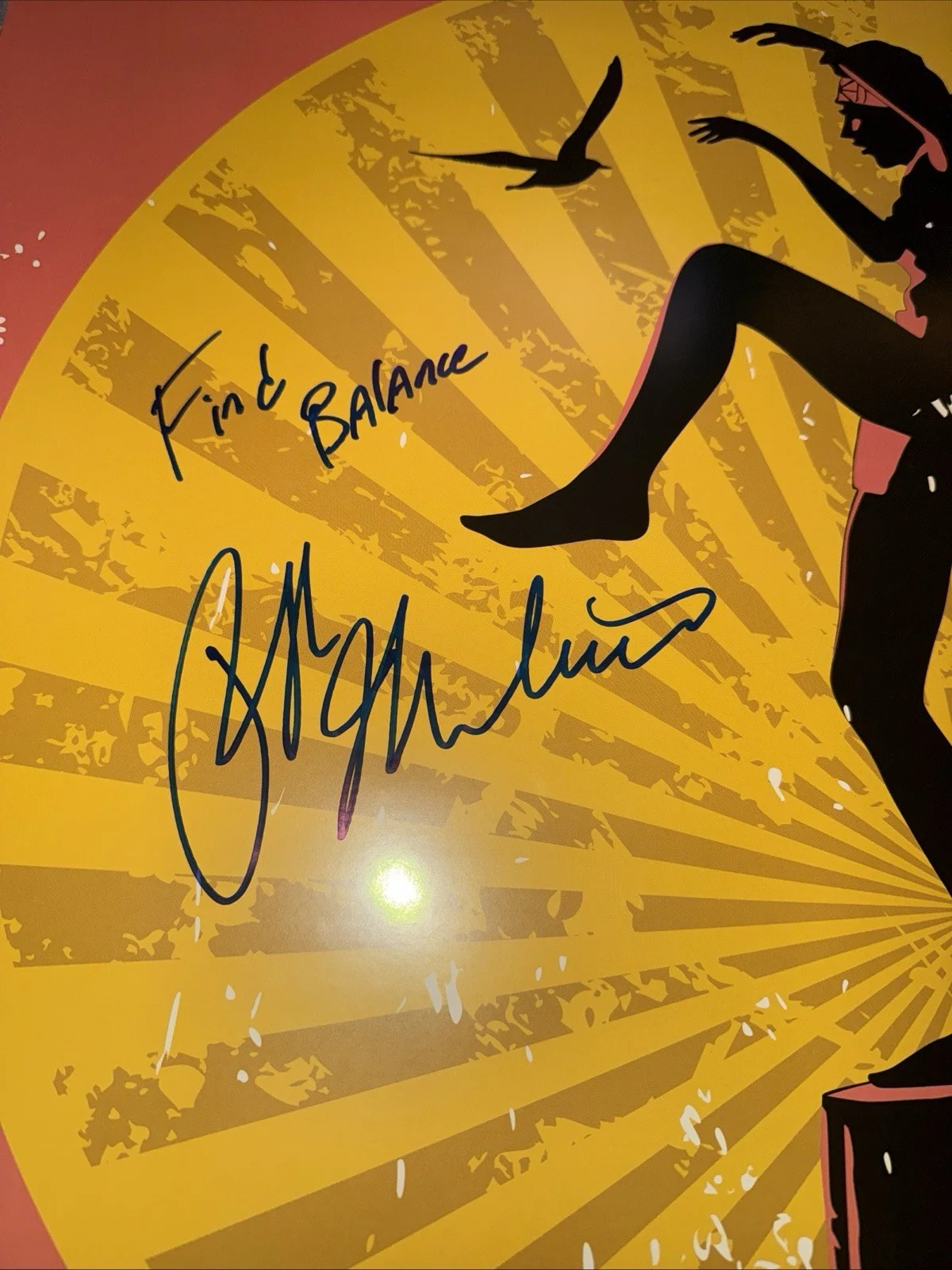 Ralph Macchio AUTOGRAPH SIGNED 24x36 Karate Kid Poster Quote PROOF, image 4