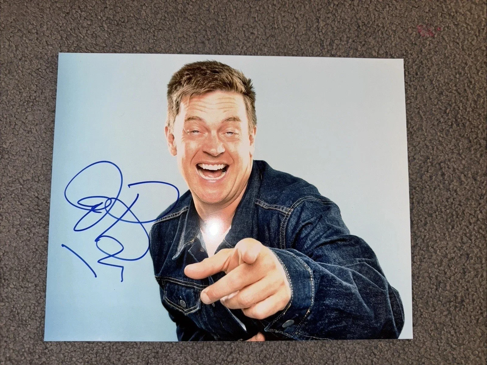 JIM BREUER SIGNED 8X10 PHOTO AUTOGRAPHED RARE COMEDIAN HALF BAKED SNL, изображение 2