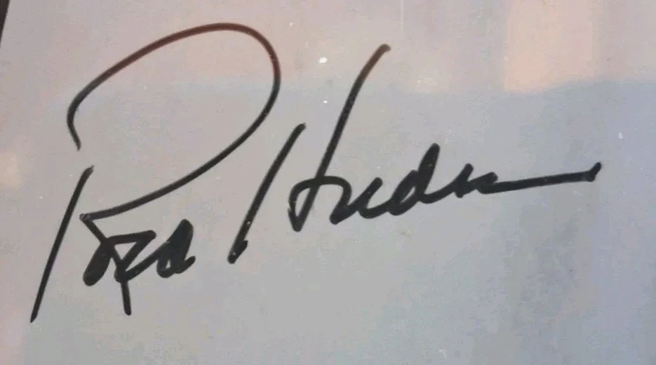 Rock Hudson — Vintage Rock Hudson Signed 8x10 Photo Autograph Studio Portrait BH Mercedes Prov, изображение 4