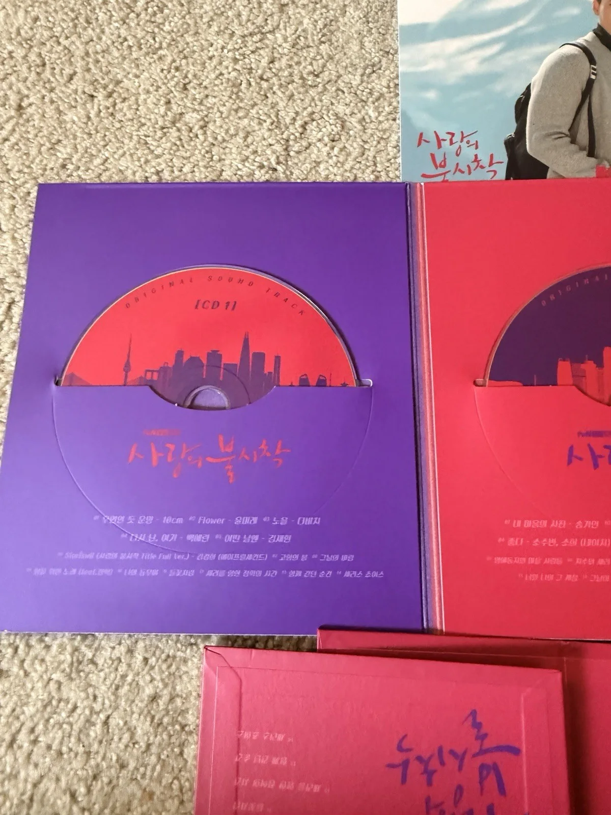 Crash Landing on You Hyun Bin Son Ye Jin OST Collection Autographed K-POP 2020, image 2