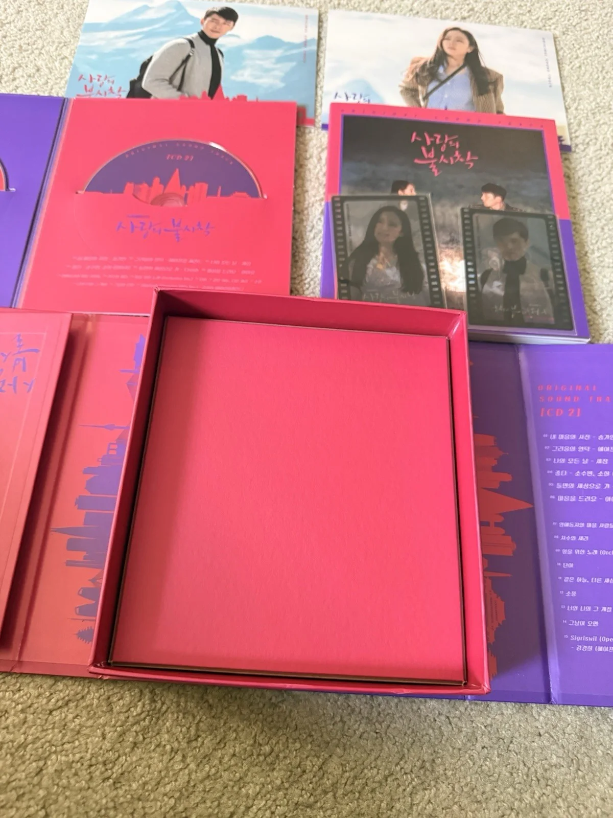 Crash Landing on You Hyun Bin Son Ye Jin OST Collection Autographed K-POP 2020, image 5