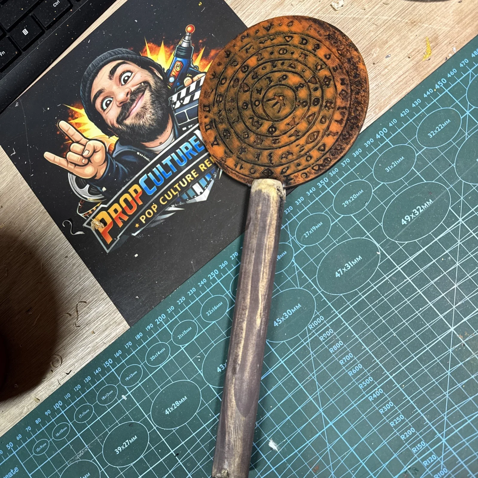 3D Printed - Buffy the Vampire Slayer - Entropy- Jonathan’s Scanning Staff, image 2