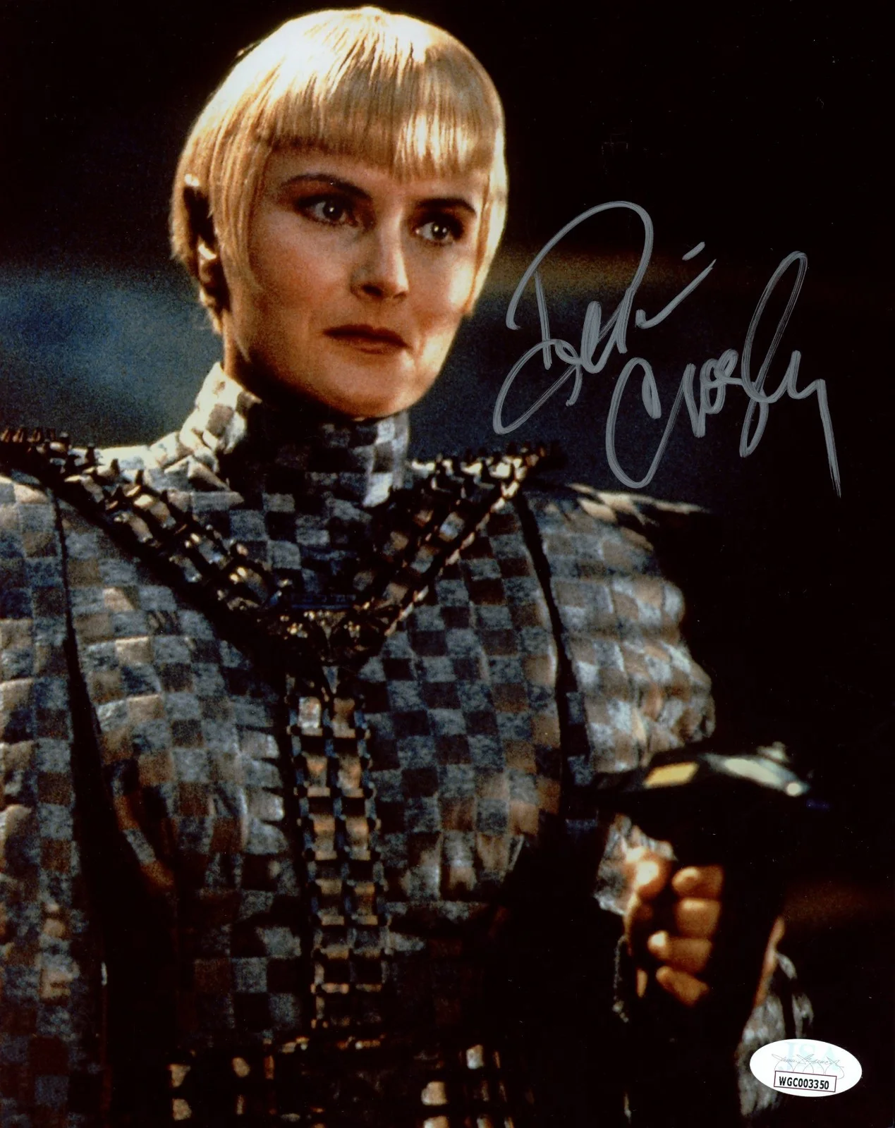 Denise Crosby — Denise Crosby Star Trek: TNG 8x10 Signed Photo JSA Certified Autograph