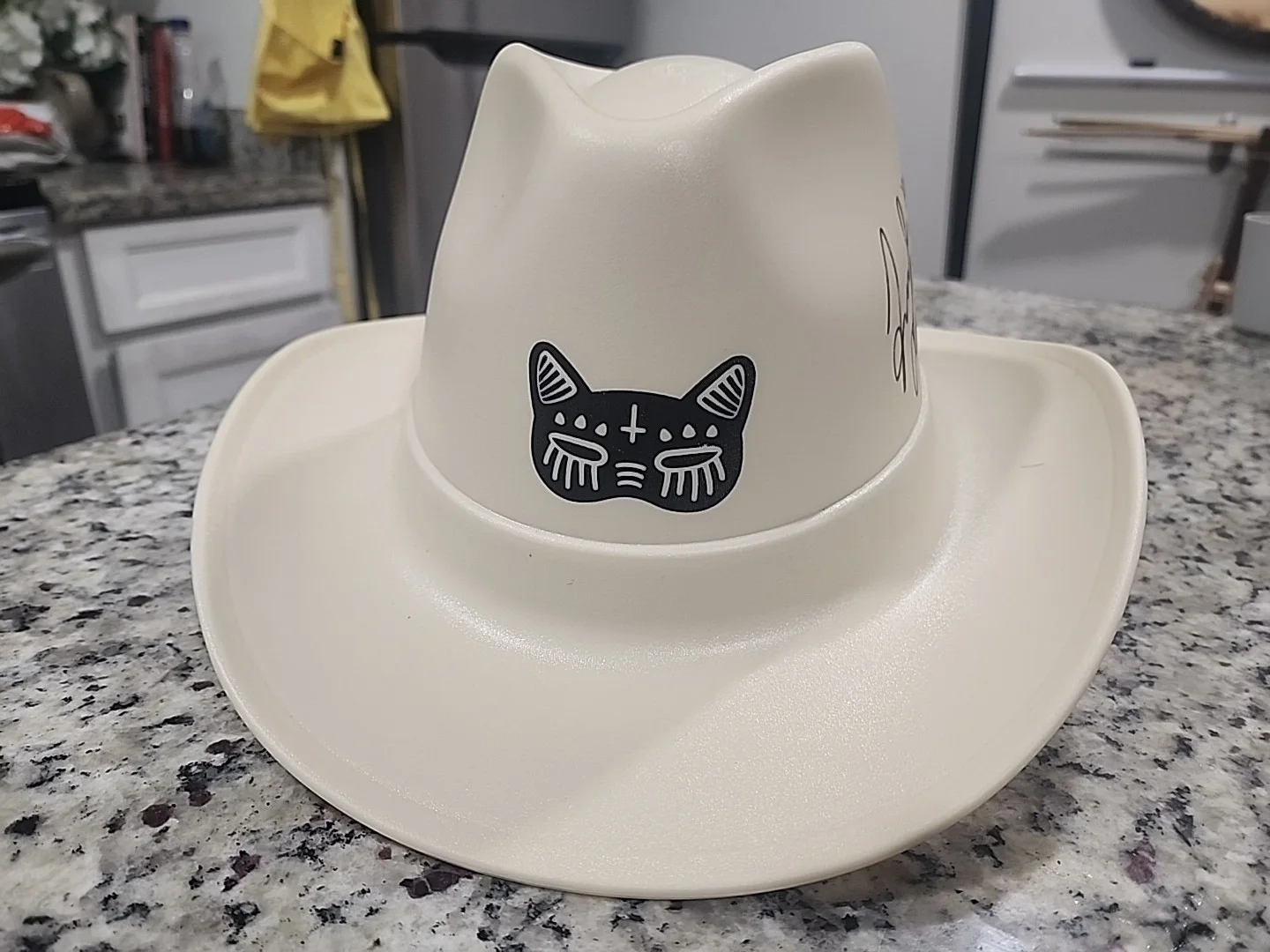 EXTREMELY RARE (1of 1) Signed Mr. Kitty Stage Hat Used During Performance, image 2