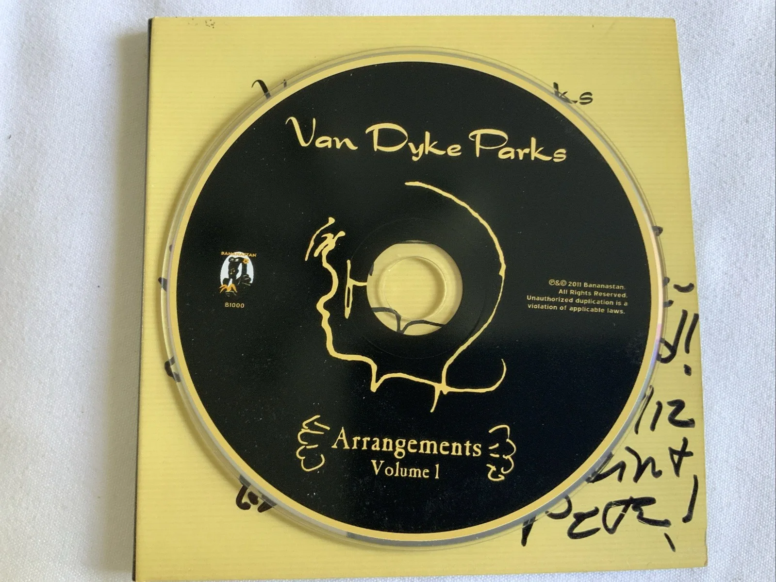 Van Dyke Parks “Autographed” Arrangements Volume 1 CD Bonnie Raitt, Little Feat, image 3