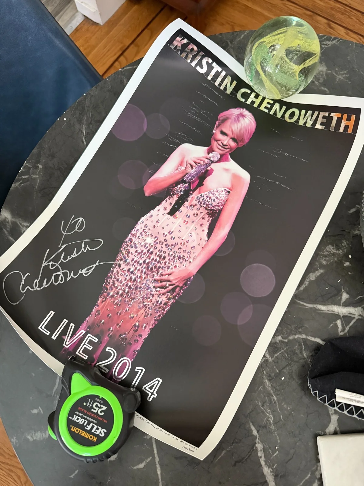 Kristin Chenoweth — Kristin Chenoweth Signed Autographed 13x19 Poster Provincetown 2014 Numbered