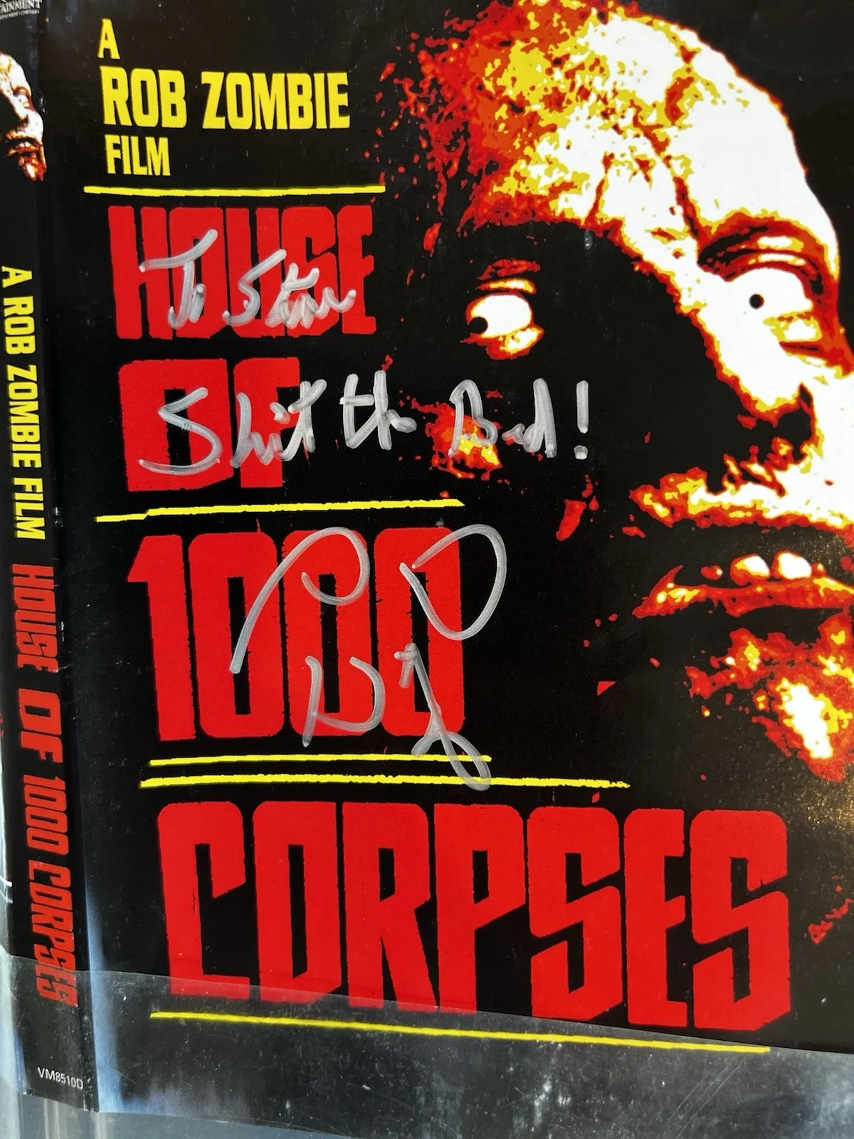 Sid Haig Bill Moseley — Sid Haig & Bill Moseley Autographed DVD House Of A Thousand Corpses Signed, image 2