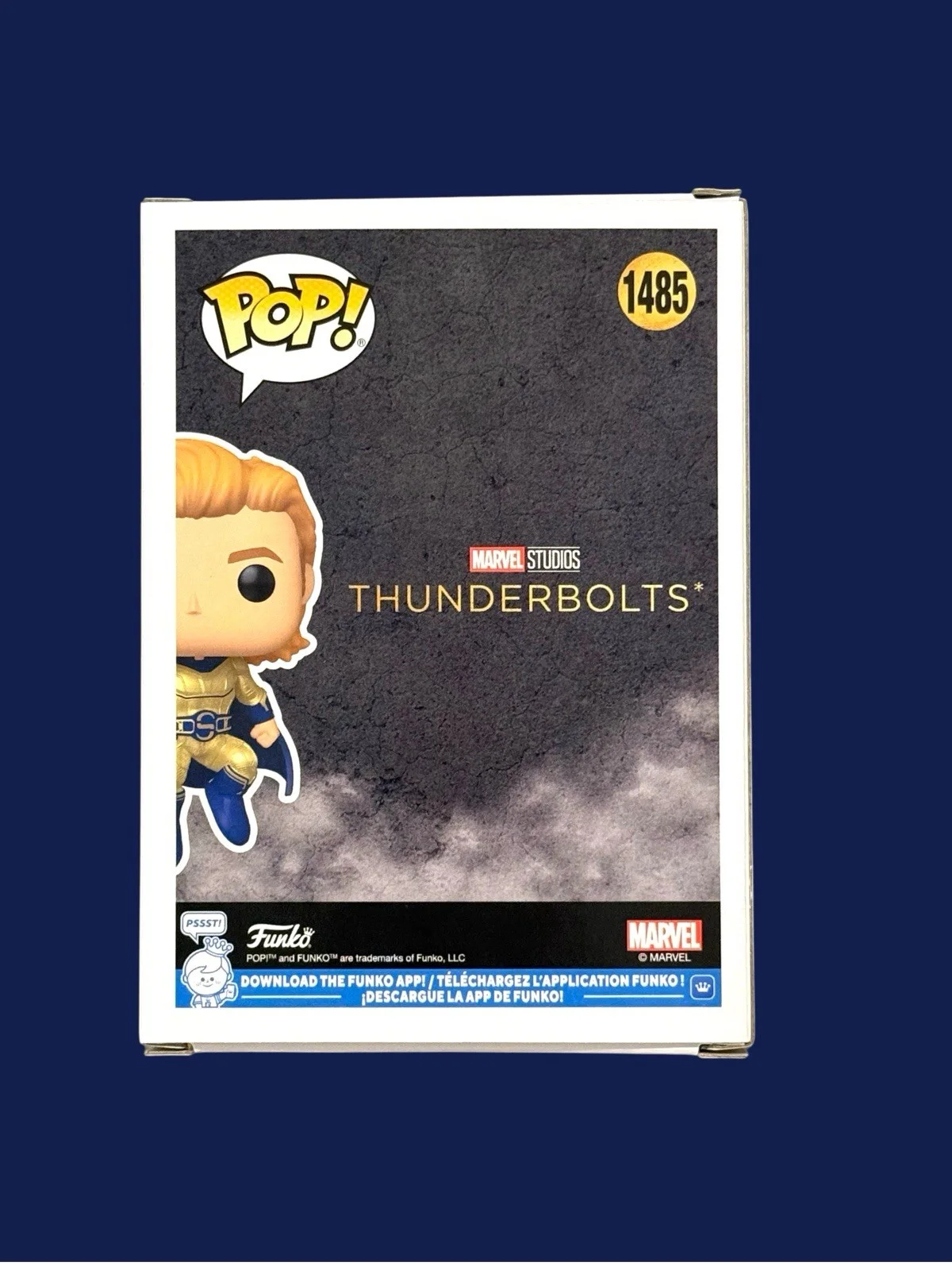 Lewis Pullman — LEWIS PULLMAN SIGNED SENTRY FUNKO POP THUNDERBOLTS AUTOGRAPH MARVEL BAS BQ95500, image 4