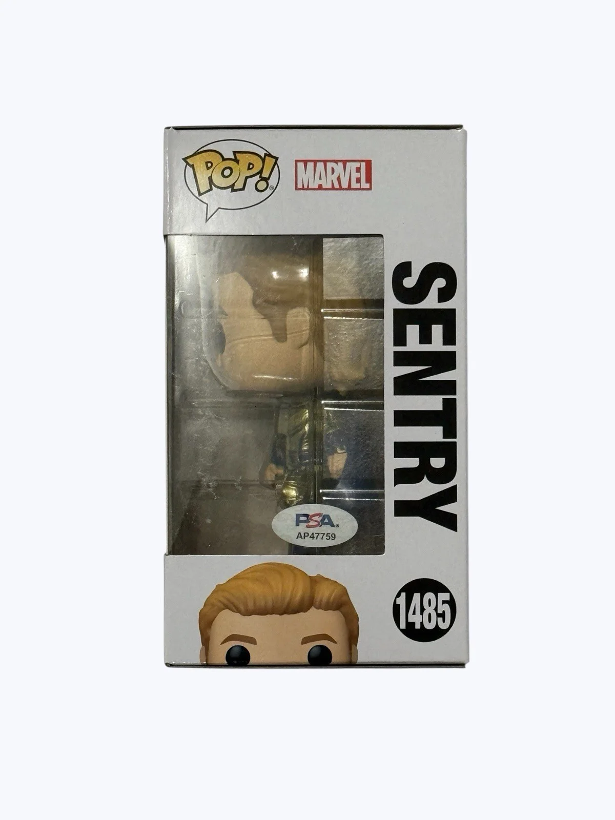 Lewis Pullman — LEWIS PULLMAN SIGNED SENTRY FUNKO POP THUNDERBOLTS AUTOGRAPH MARVEL PSA 47759, изображение 3