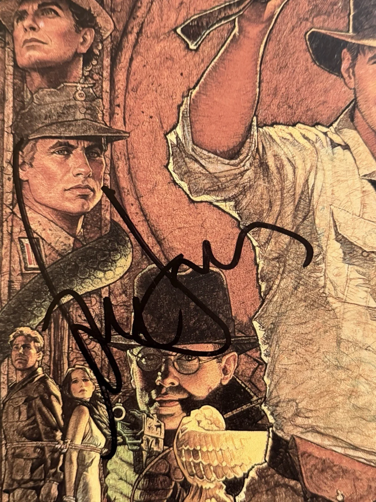 Harrison Ford — HARRISON FORD SIGNED RAIDERS OF THE LOST ARK LASERDISC INDIANA JONES BECKETT (A), изображение 2