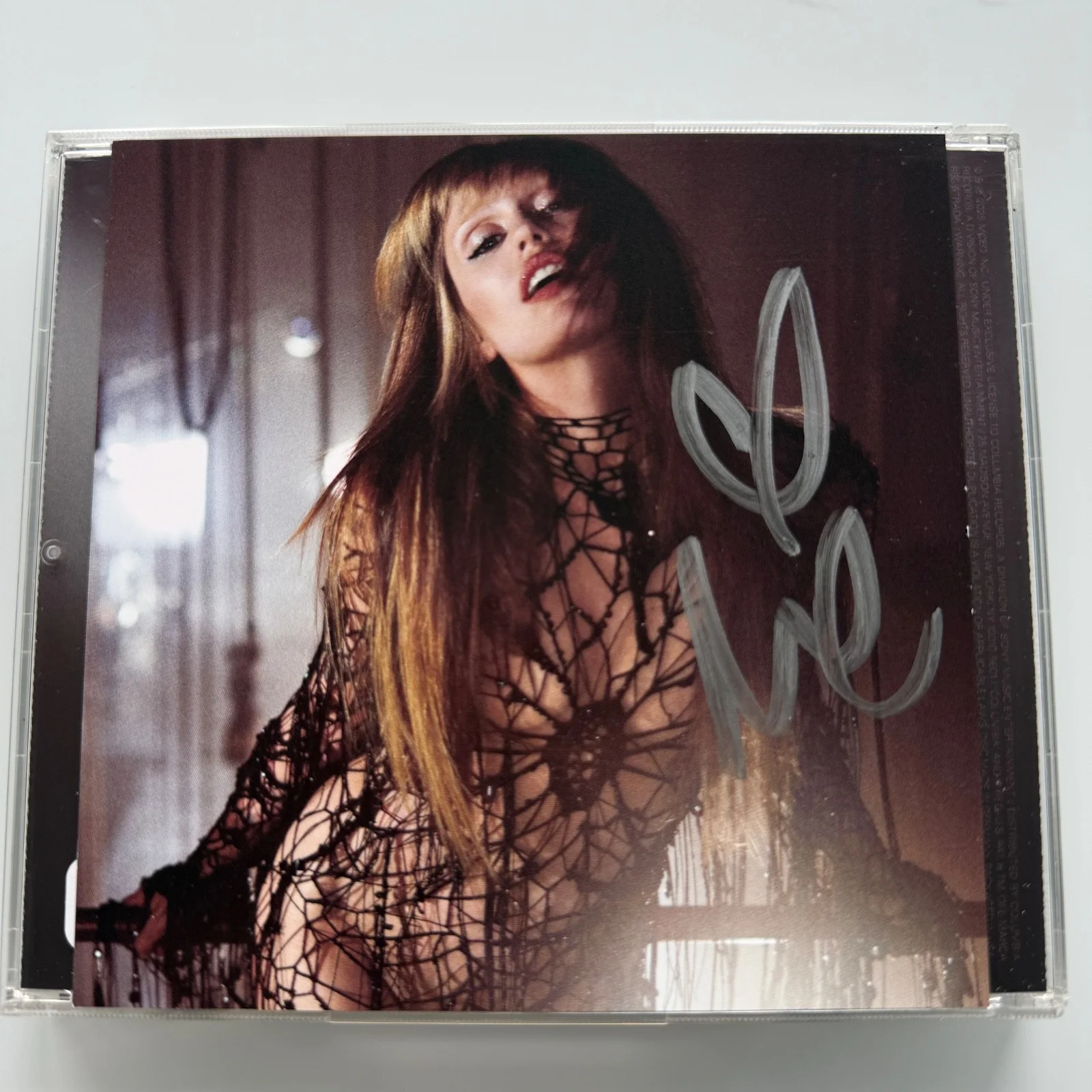 Miley Cyrus - Something Beautiful CD with SIGNED Photo Insert Autographed, image 5