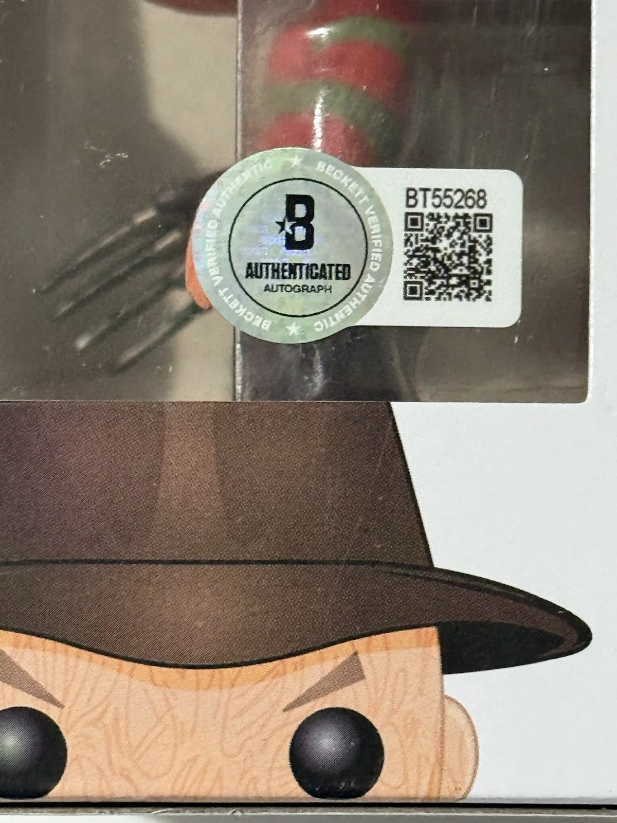 Robert Englund — ROBERT ENGLUND SIGNED FREDDY KRUEGER NIGHTMARE POP AUTOGRAPH “FREDDY K” BECKETT, image 4