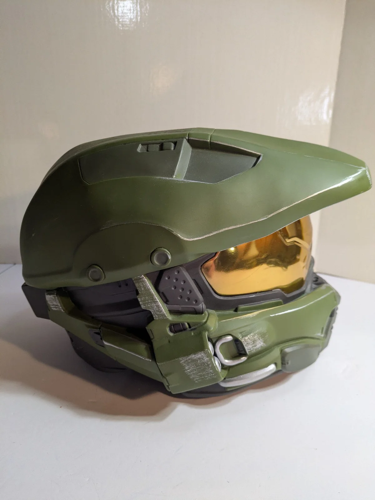Signed Shelley Calene-Black & Steve Downes Halo Master Chief Helmet Mask, image 2