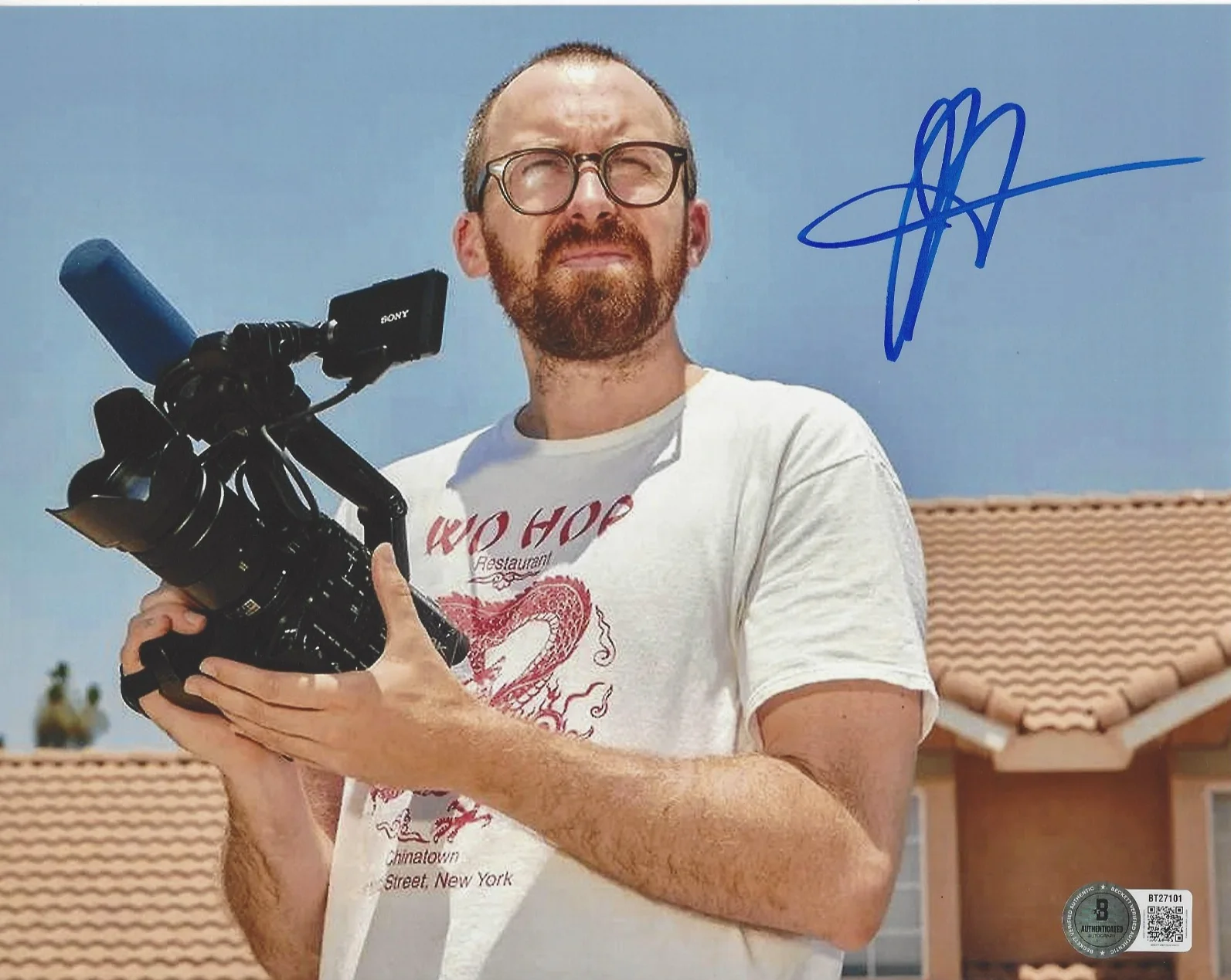 JOHN WILSON HOW TO WITH HBO SHOW SIGNED 8x10 PHOTO TV SHOW BAS BECKETT COA, изображение 2