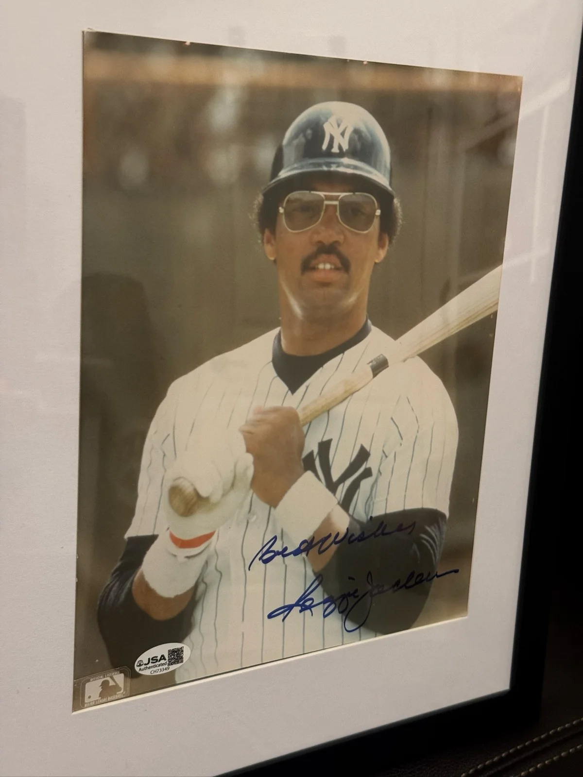 Reggie Jackson — Reggie Jackson Signed 8x10 Photo NY Yankees HOF Autograph JSA