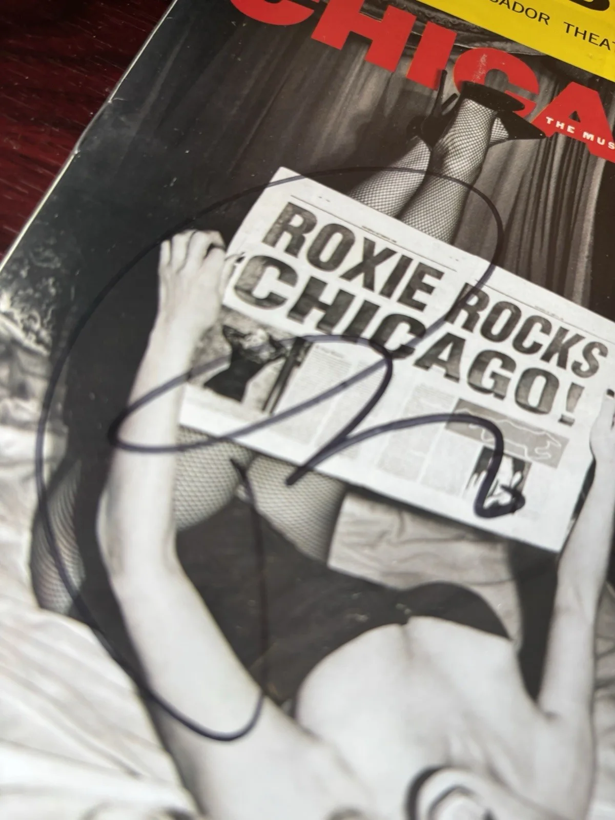 Pamela Anderson — PAMELA ANDERSON Signed / Autographed Chicago Playbill, image 2