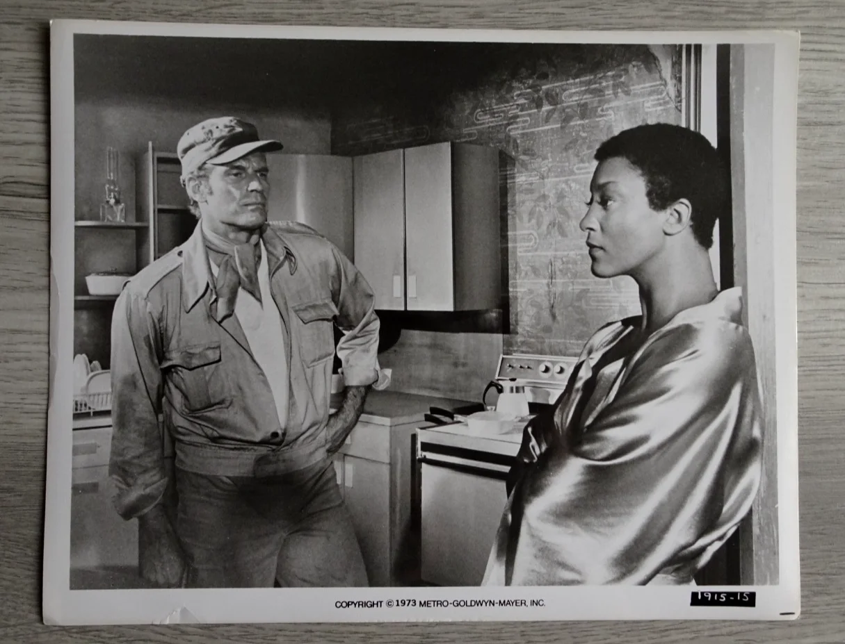 Soylent Green Photo Press Still x 2 Charlton Heston Sci Fi, изображение 2