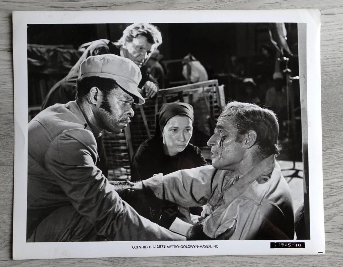 Soylent Green Photo Press Still x 2 Charlton Heston Sci Fi, изображение 4