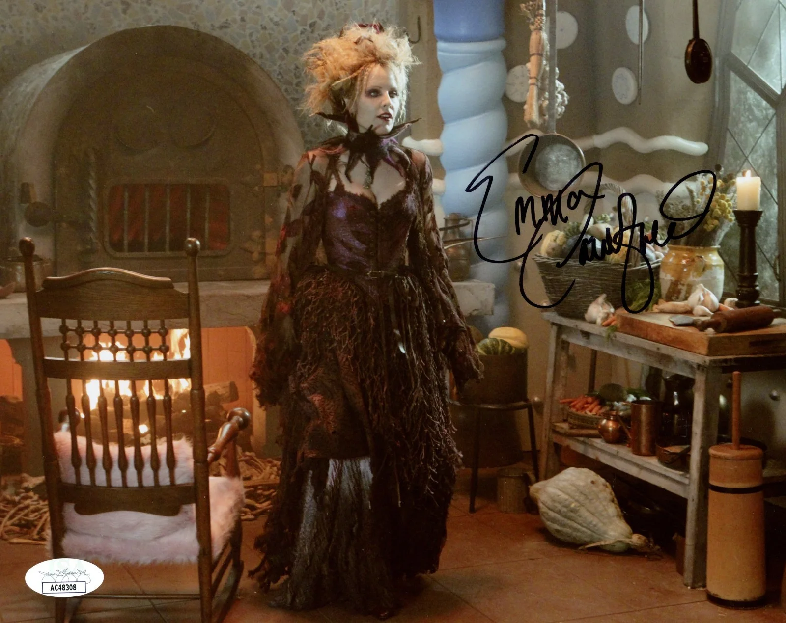 Emma Caulfield — Emma Caulfield Once Upon A Time 8x10 Signed Photo JSA Certified Autograph