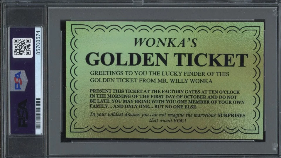 Gene Wilder signed Cut 3x5 Custom Card PSA DNA Slab Willy Wonka Auto C5785, изображение 2