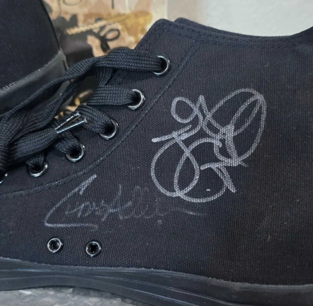 Lamb Of God Signed Shoes.. Vinyl Records, image 2