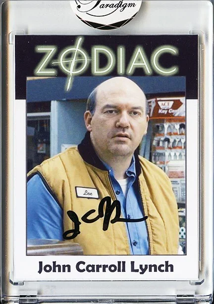 John Carroll Lynch — -ZODIAC- JOHN CARROLL LYNCH Signed/Autograph/Auto Certified Movie Card - Killer