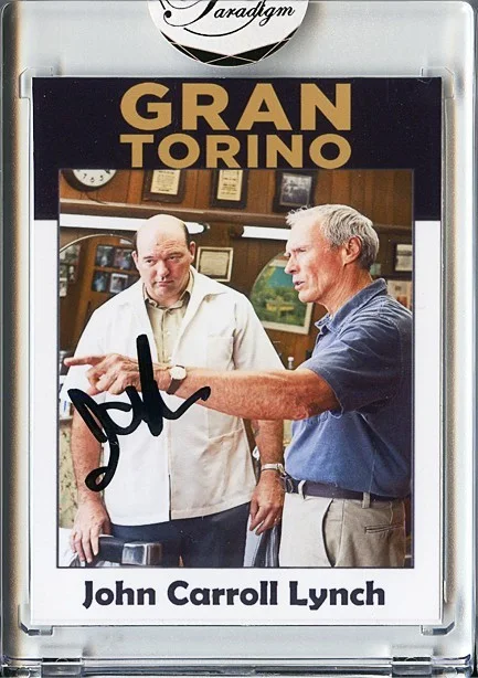 John Carroll Lynch — -GRAN TORINO- JOHN CARROLL LYNCH Signed/Autograph/Auto Certified Movie Card